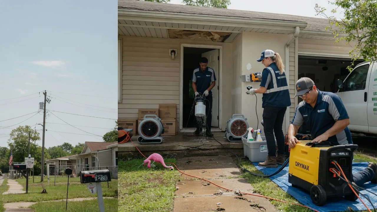Storm Damage Water Removal in Uniondale, IN near me